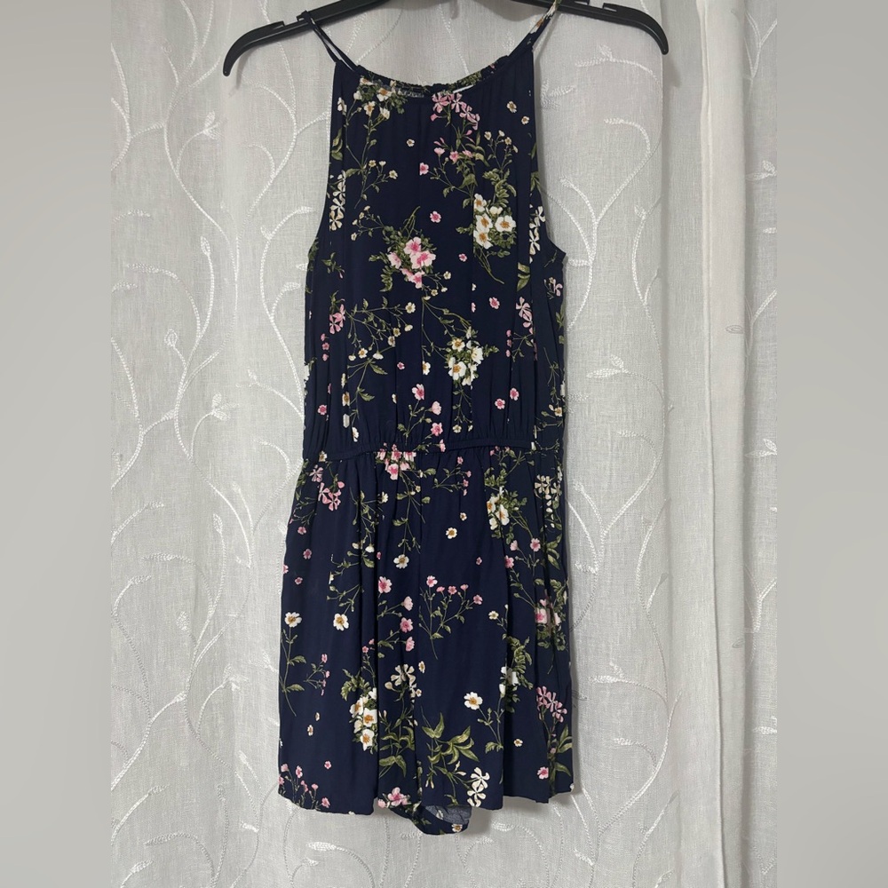 Old Navy Floral Navy Dress